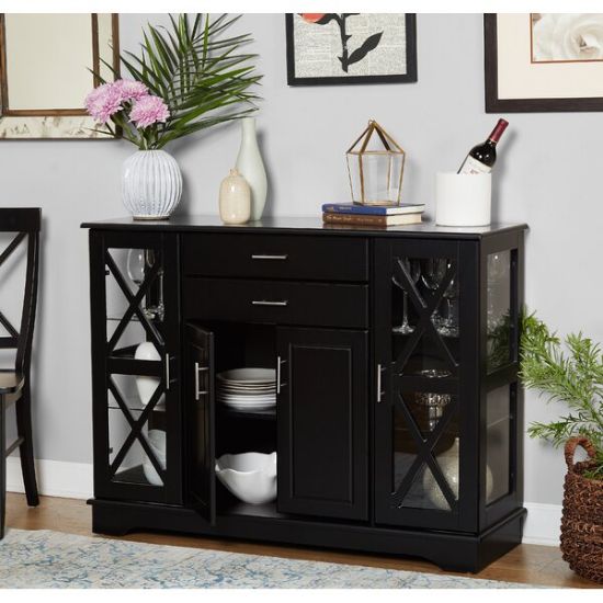 Picture of Greece Buffet Black 120cm