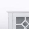 Picture of Clarkson Glass Cabinet Buffet White 150 cm 