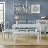 Picture of Dove Lacquered 6-Person 6-Piece Dining Set