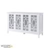 Picture of Clarkson Glass Cabinet Buffet White 150 cm 