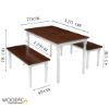 Picture of Cherry 4-Person 3- piece Dining set 
