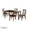 Picture of Dove 4-Person 5-Piece Dining Set