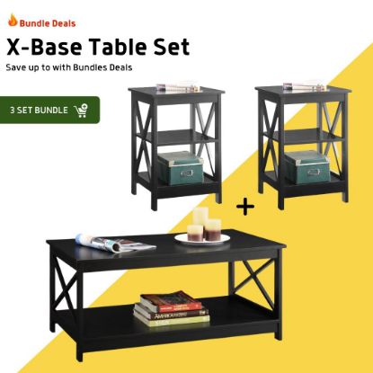 Picture of X-Base Coffee Table Bundle [ 3pce ]