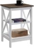 Picture of X-Base Oak Top  Side Table Bundle Set [ 2pce ] 