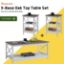 Picture of X-base Oak Top Coffee & Side Tables Bundle Set [ 3pce ] 