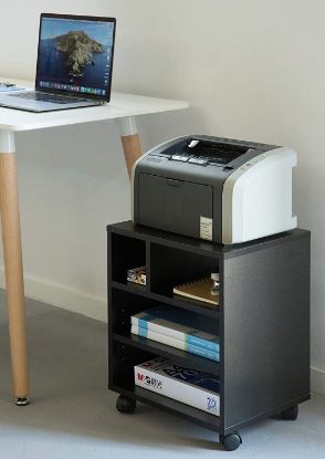 Picture of Printer Stand & Storage Black