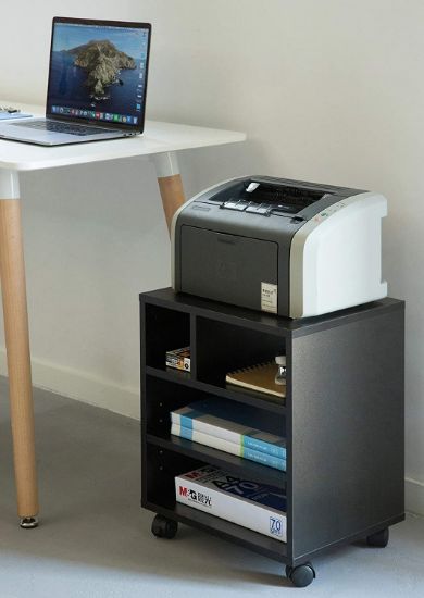 Picture of Printer Stand & Storage Black