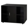 Picture of [ Black Multipurpose Filing Cabinet Printer Stand  ]