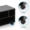 Picture of  [ Mobile Under Desk Printer Stand with Wheels ]Black