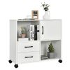 Picture of [  2 -Drawer Mobile Filing Cabinet White ]