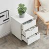 Picture of  [ 3 -Drawer Mobile Vertical Filing Cabinet white ]