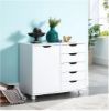 Picture of [  Bianca 5-Drawer Wheel Unit white  ]