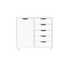 Picture of [  Bianca 5-Drawer Wheel Unit white  ]