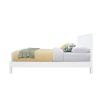 Picture of Sleek White bed 120cm