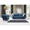 Picture of Gloria Navy Velvet Living Room 2-Piece Set