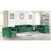 Picture of Jayda Green Velvet Living Room 3-Piece Set