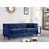 Picture of Jayda Navy Velvet Living Room 3-Piece Set