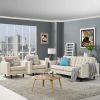 Picture of Loft Beige Velvet Living Room 3-Piece Set