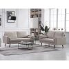 Picture of Maila Beige Velvet Living Room 2-Piece Set