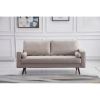 Picture of Maila Beige Velvet Living Room 2-Piece Set