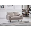 Picture of Maila Beige Velvet Living Room 2-Piece Set