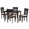 Picture of Azure 5-PCE 4-PERSON DINING SET BLACK