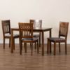 Picture of Azure 5-PCE 4-PERSON DINING SET BROWN