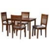 Picture of Azure 5-PCE 4-PERSON DINING SET BROWN