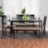 Picture of Azure 6-PCE 6-PERSON DINING SET BLACK