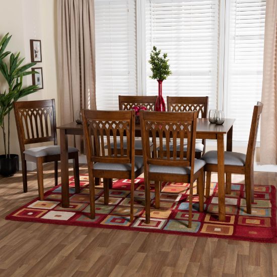 Picture of Azure 7-PCE 6-PERSON DINING SET BROWN