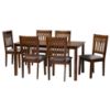 Picture of Azure 7-PCE 6-PERSON DINING SET BROWN