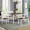 Picture of Floryan 6-PCE 6-PERSON DINING SET White