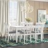 Picture of GLAM 7-PCE 6-PERSON DINING SET WHITE