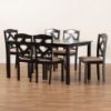 Picture of Nova 7-PCE 6-PERSON DINING SET Black