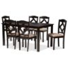 Picture of Nova 7-PCE 6-PERSON DINING SET Black