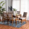 Picture of PEARL 7-PCE 6-PERSON DINING SET Brown
