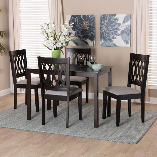 Picture of Florencia 5-PCE 4-PERSON DINING SET BLACK