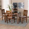 Picture of Florencia 5-PCE 4-PERSON DINING SET BROWN