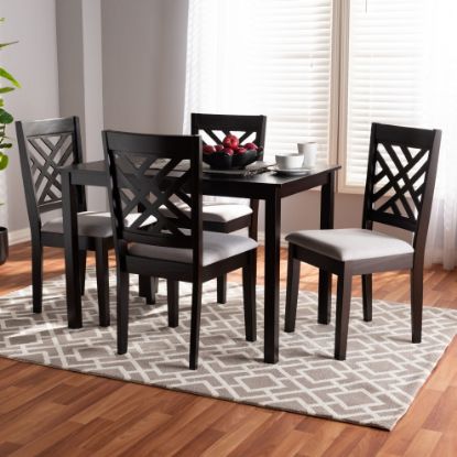 Picture of Norah 5-PCE 4-PERSON DINING SET BLACK