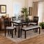 Picture of Norah 6-PCE 6-PERSON DINING SET BLACK