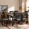 Picture of Norah 7-PCE 6-PERSON DINING SET BLACK