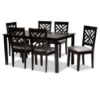 Picture of Norah 7-PCE 6-PERSON DINING SET BLACK