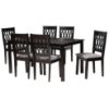 Picture of Florencia 7-PCE 6-PERSON DINING SET BLACK