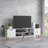 Picture of Hovey white tv.unit 138cm