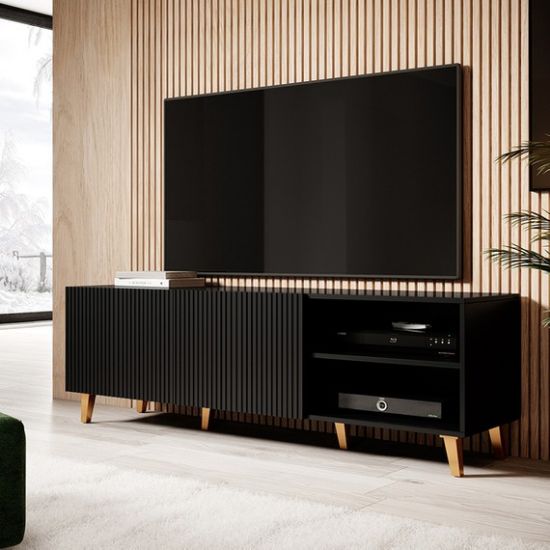 Picture of Maila Black T.v Unit 150cm