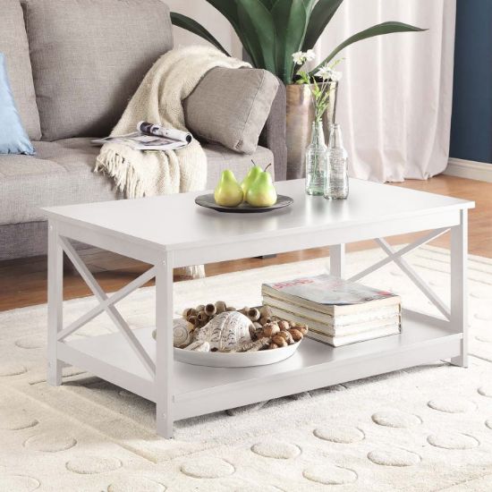 Picture of X-Base White Coffee table