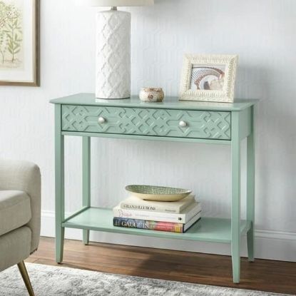 Picture of Glam Mint Green Console