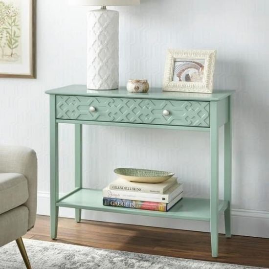 Picture of Glam Mint Green Console