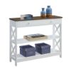 Picture of Driftwood White Drawer Console   