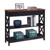 Picture of Driftwood Black Drawer Console  